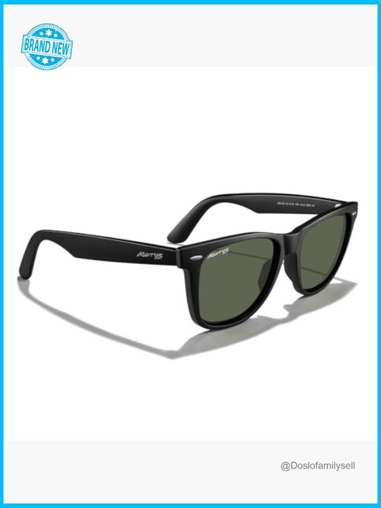 Retro Polarized Sunglasses Classic Square Shape Designer UV400 Sun Glasses